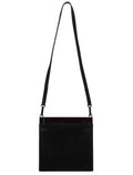 Black Suede Crossbody Bag