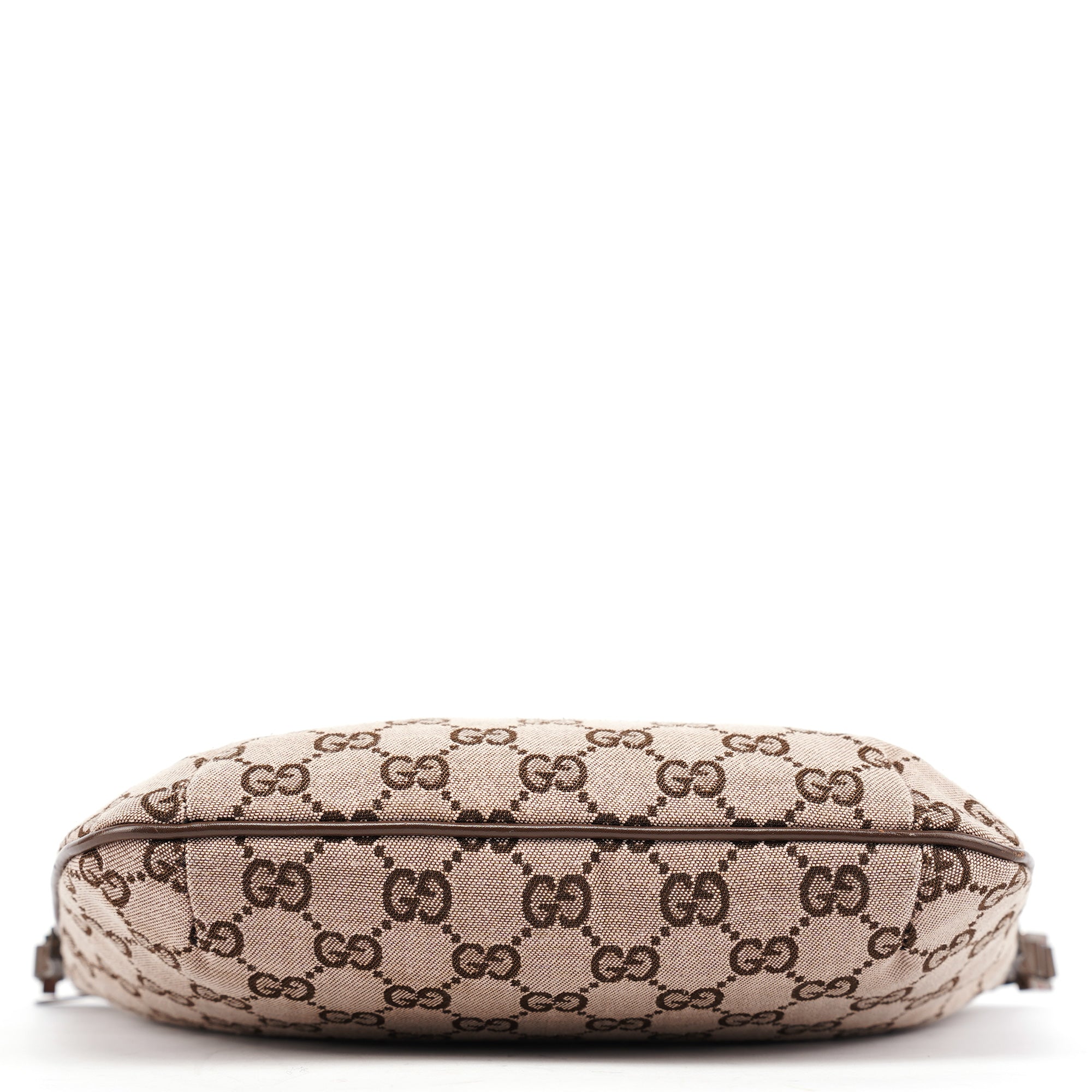 005 0813 Beige Brown GG Shoulder Bag