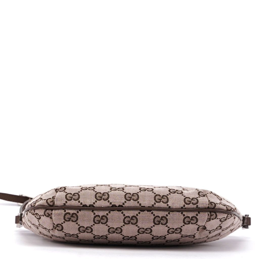 005 0813 Beige Brown GG Shoulder Bag