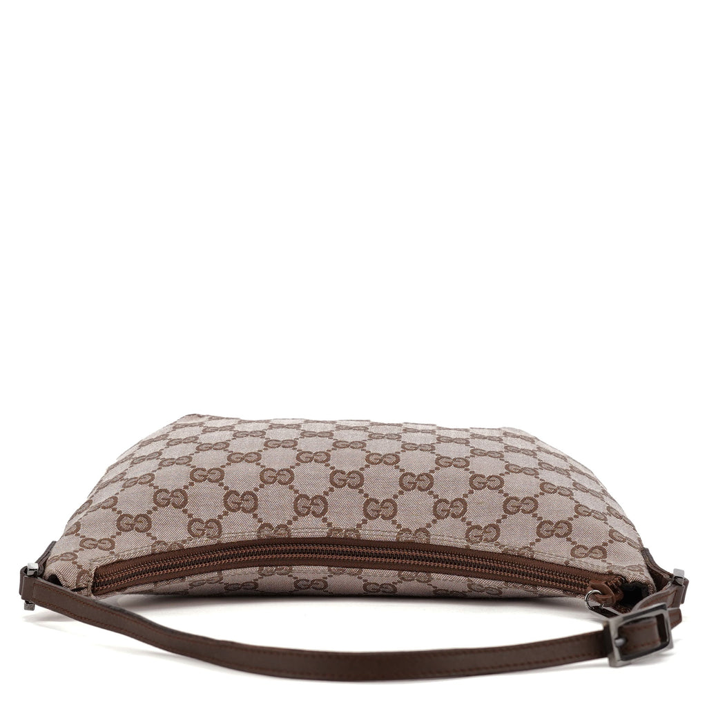 005 0813 Beige GG Shoulder Bag