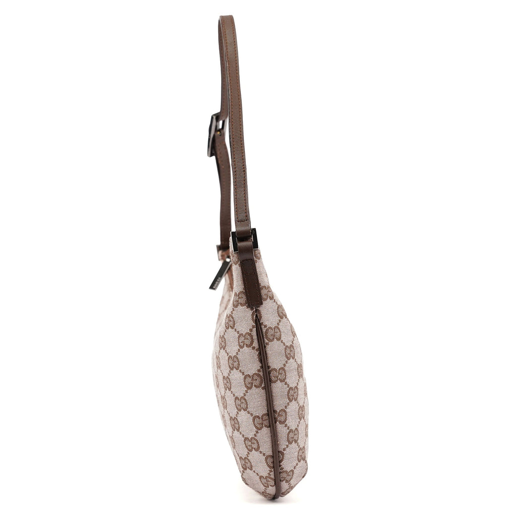 005 0813 Beige GG Shoulder Bag