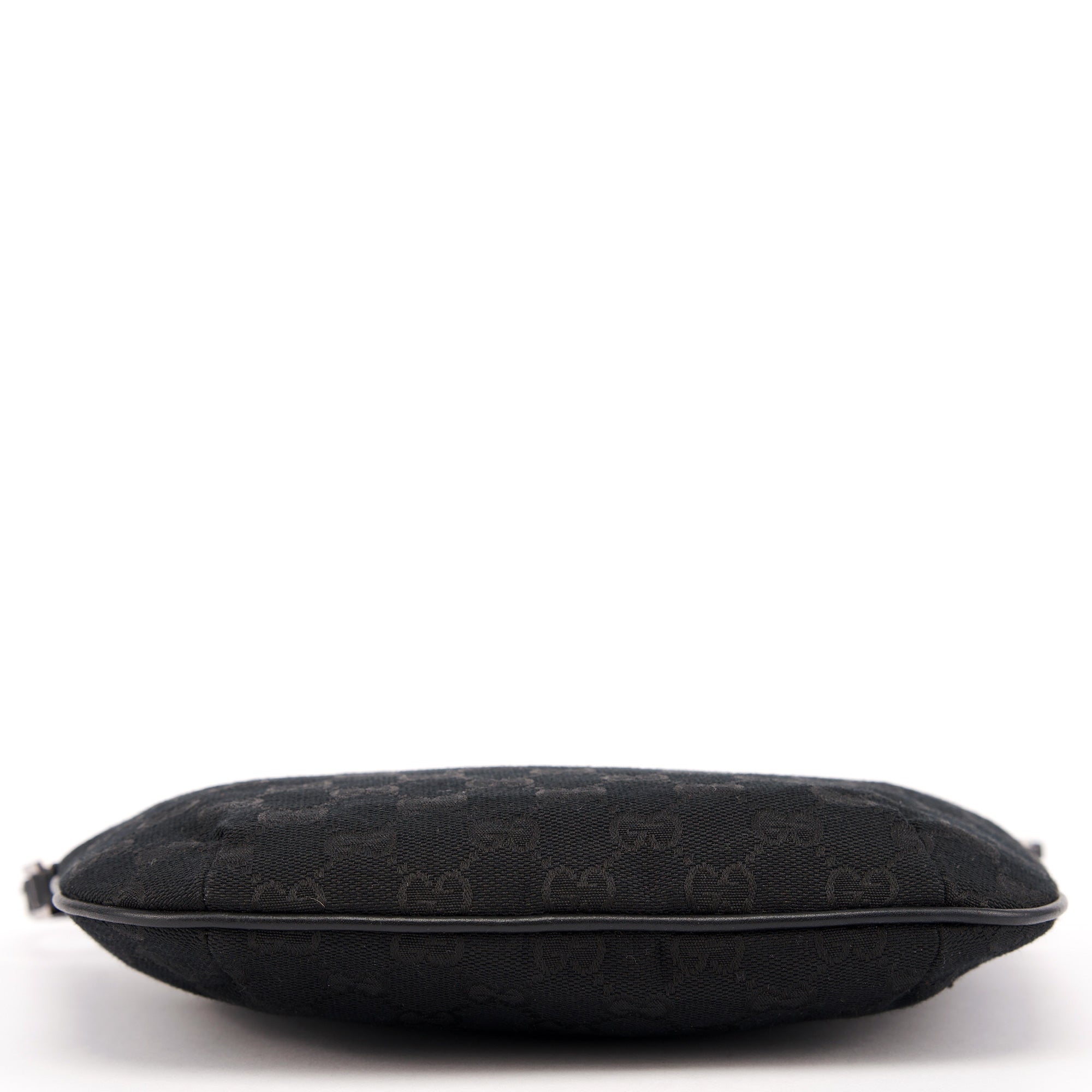 005 0813 Black GG Shoulder Bag