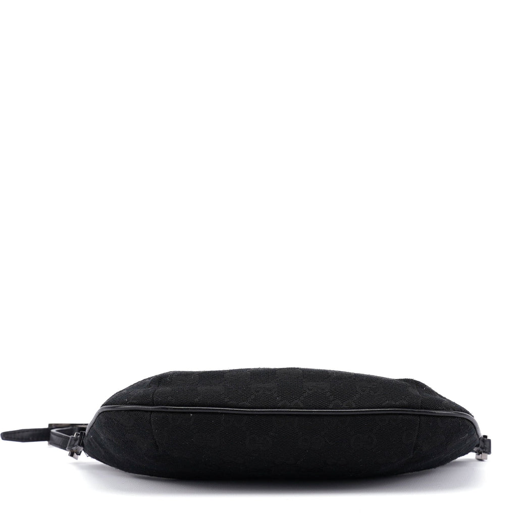 005 0813 Black GG Shoulder Bag