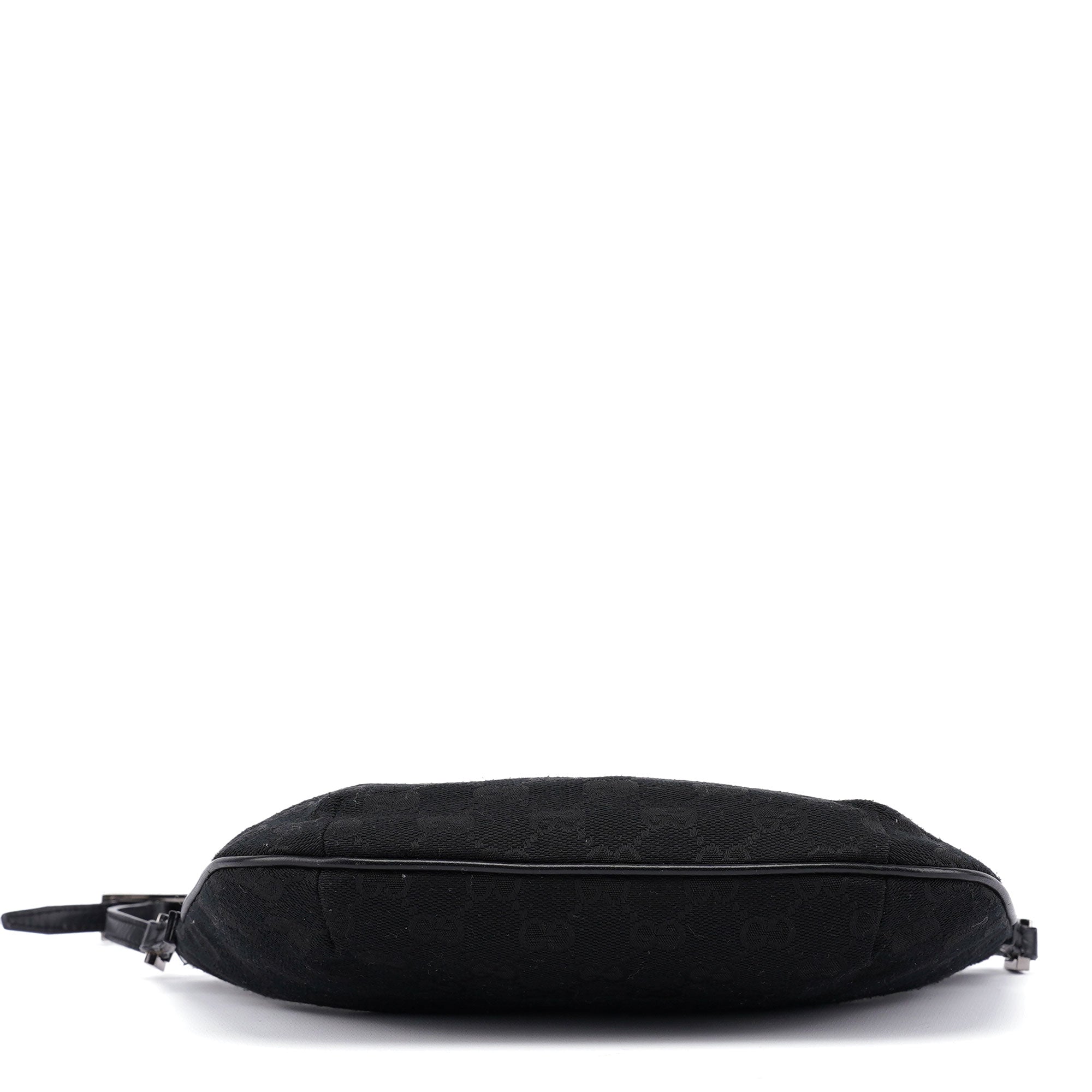 005 0813 Black GG Shoulder Bag