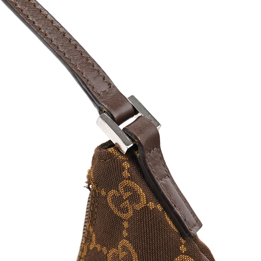 005 0813 Brown GG Shoulder Bag