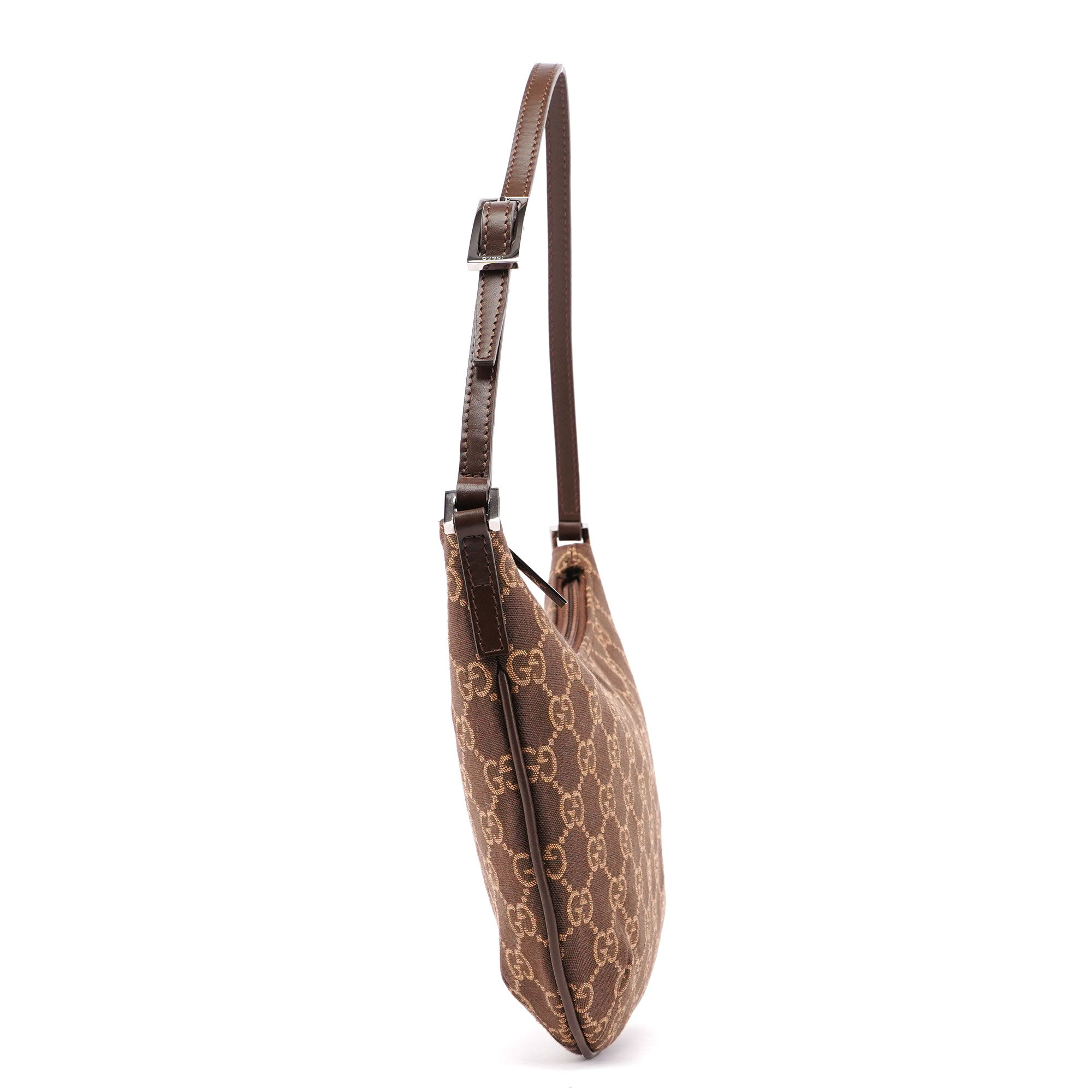 005 0813 Brown GG Shoulder Bag