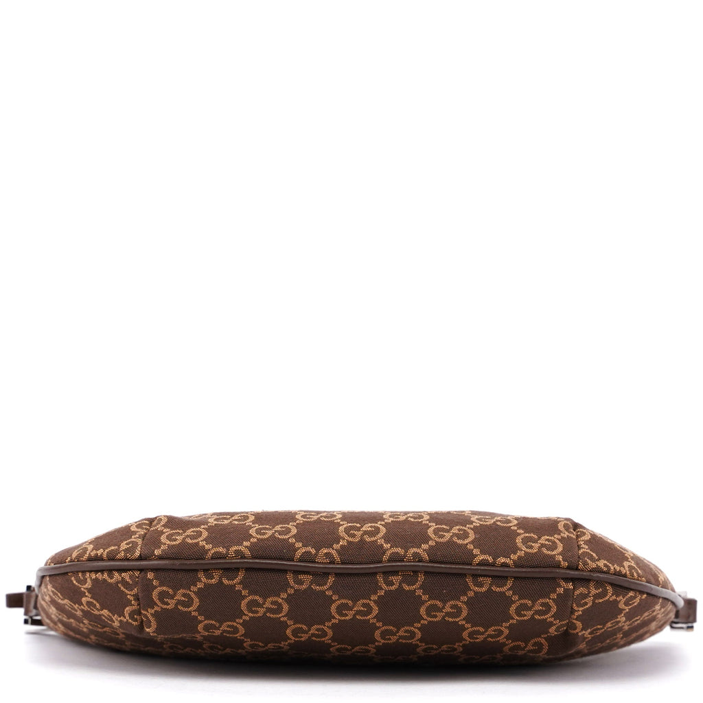 005 0813 Brown GG Shoulder Bag