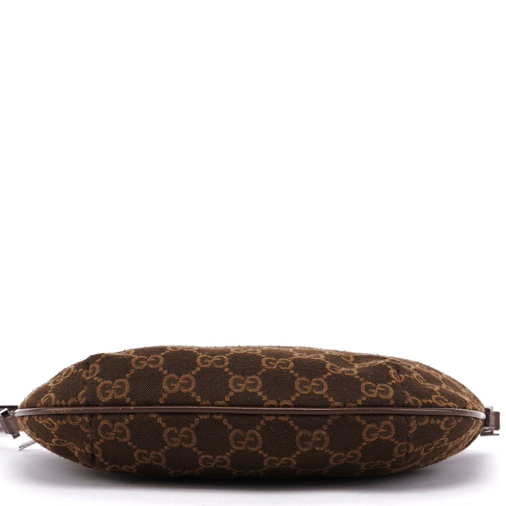 005 0813 Brown GG Shoulder Bag
