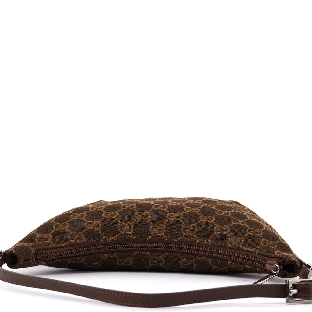 005 0813 Brown GG Shoulder Bag