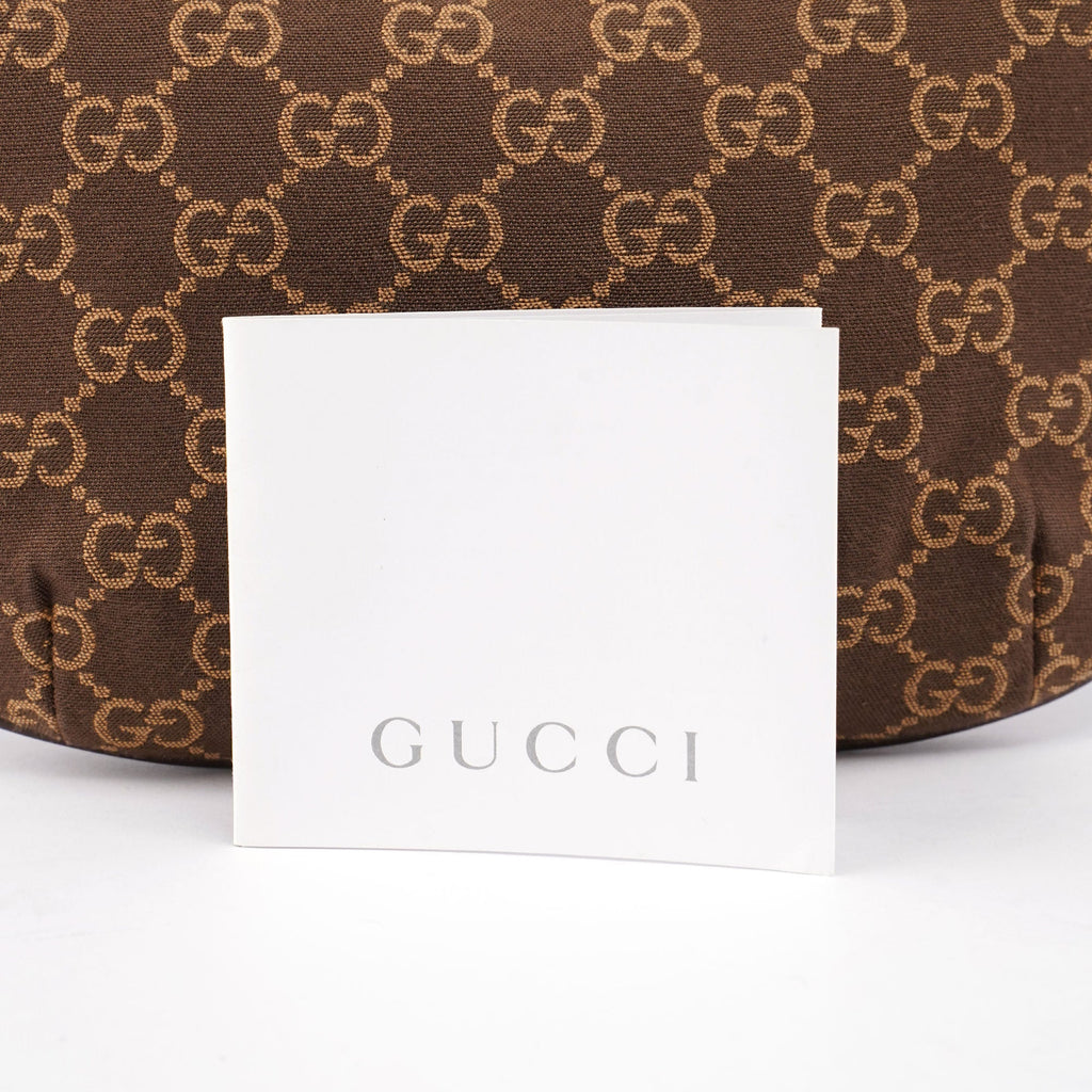 005 0813 Brown GG Shoulder Bag