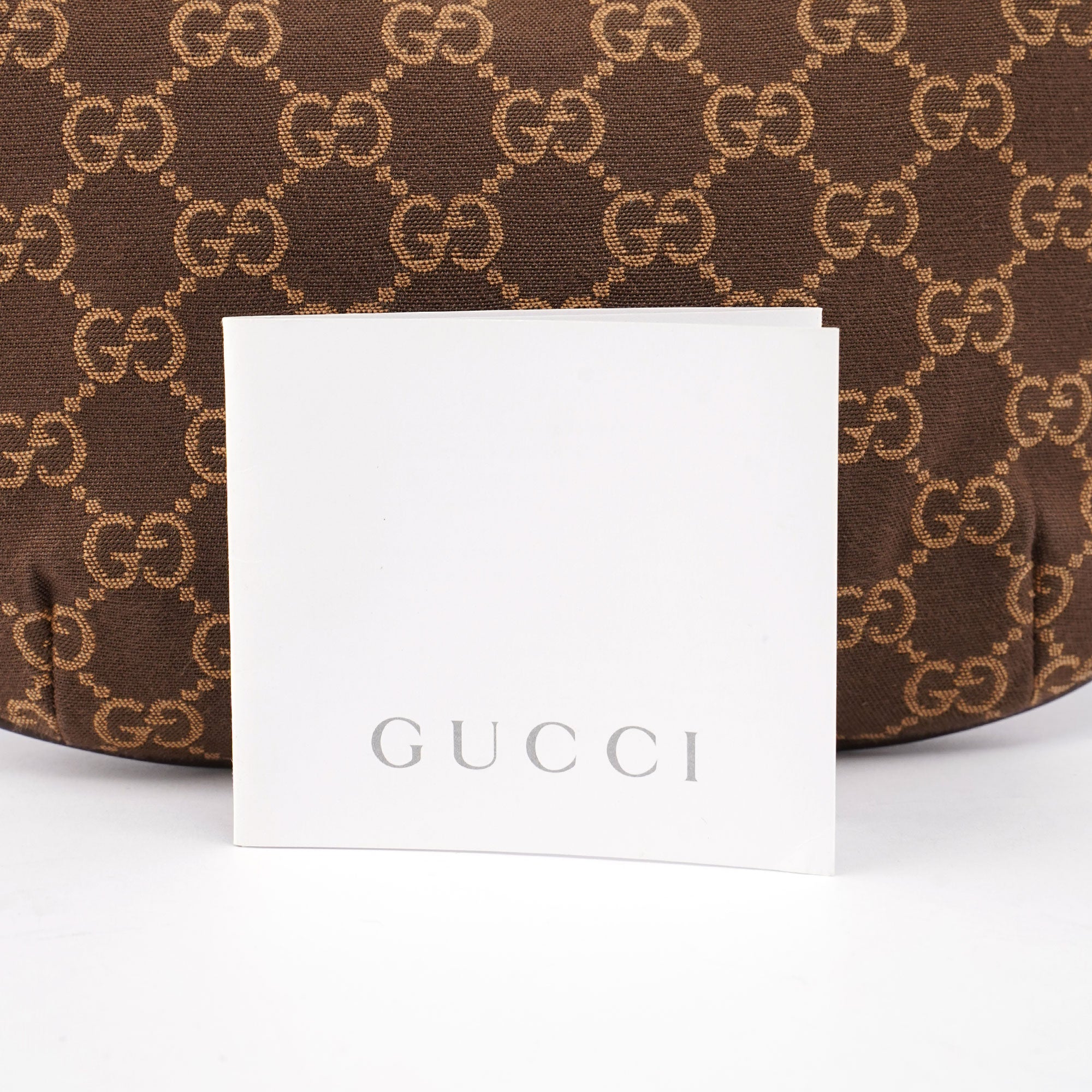 005 0813 Brown GG Shoulder Bag