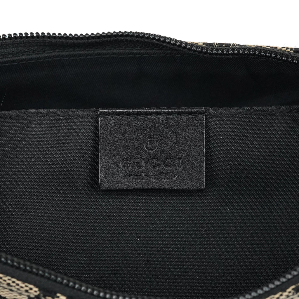 005 0813 Grey GG Shoulder Bag