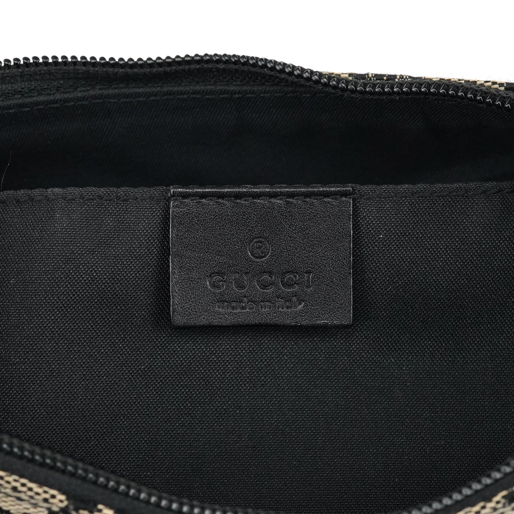 005 0813 Grey GG Shoulder Bag