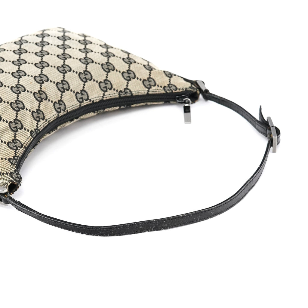 005 0813 Grey GG Shoulder Bag