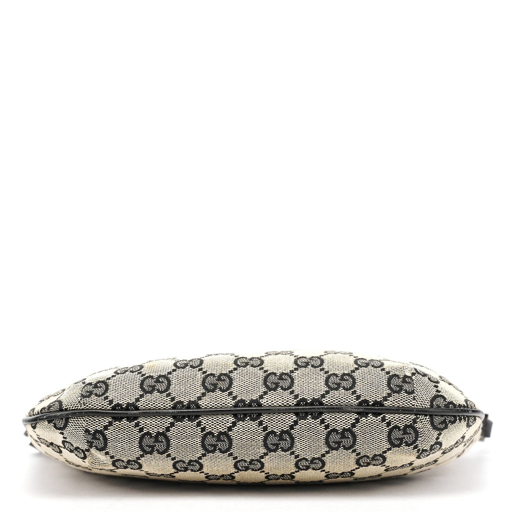 005 0813 Grey GG Shoulder Bag