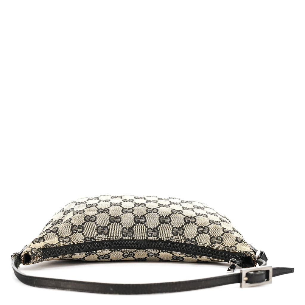 005 0813 Grey GG Shoulder Bag