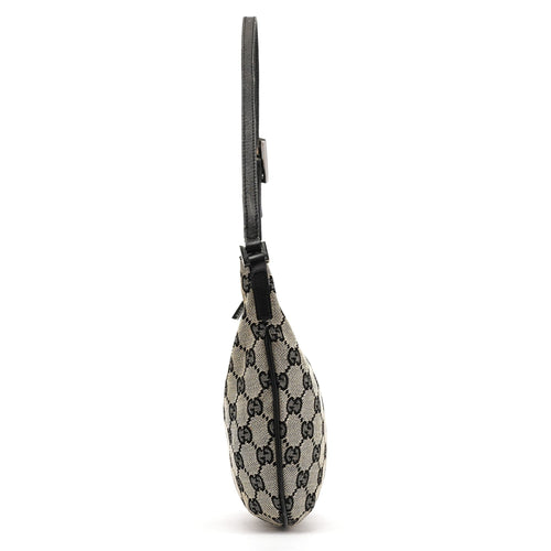 005 0813 Grey GG Shoulder Bag