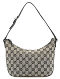 005 0813 Grey GG Shoulder Bag