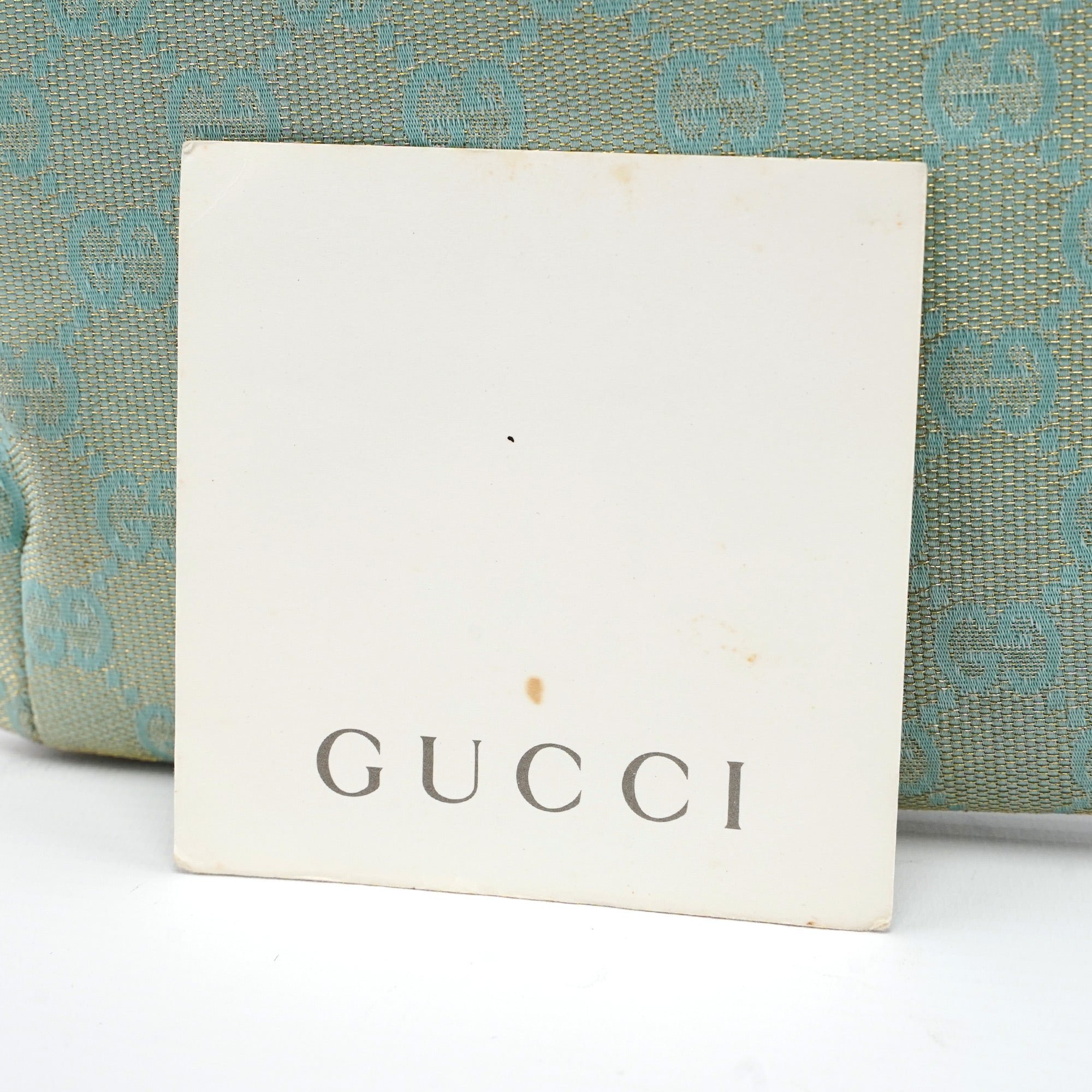 005 0813 Light Blue GG Shoulder Bag
