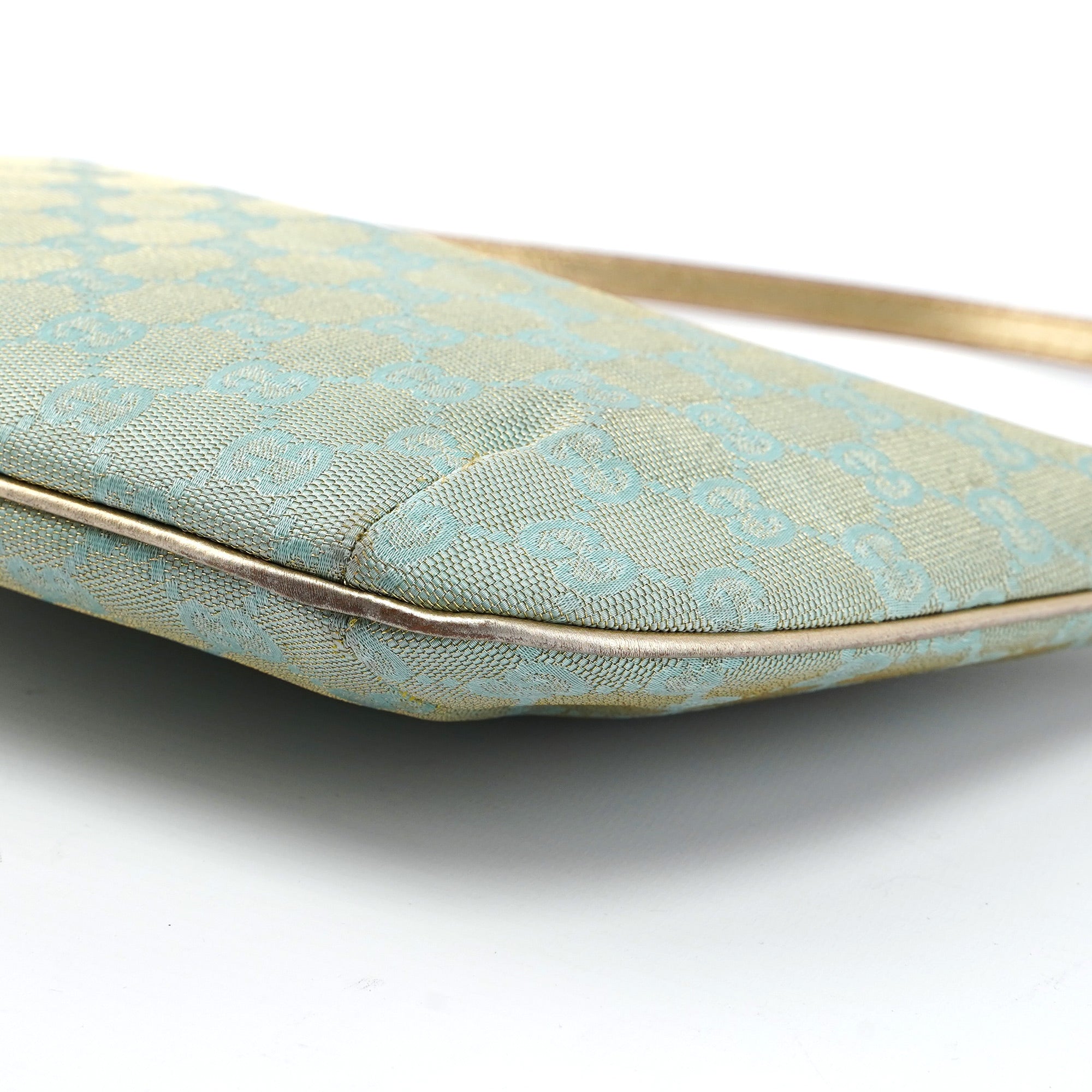 005 0813 Light Blue GG Shoulder Bag
