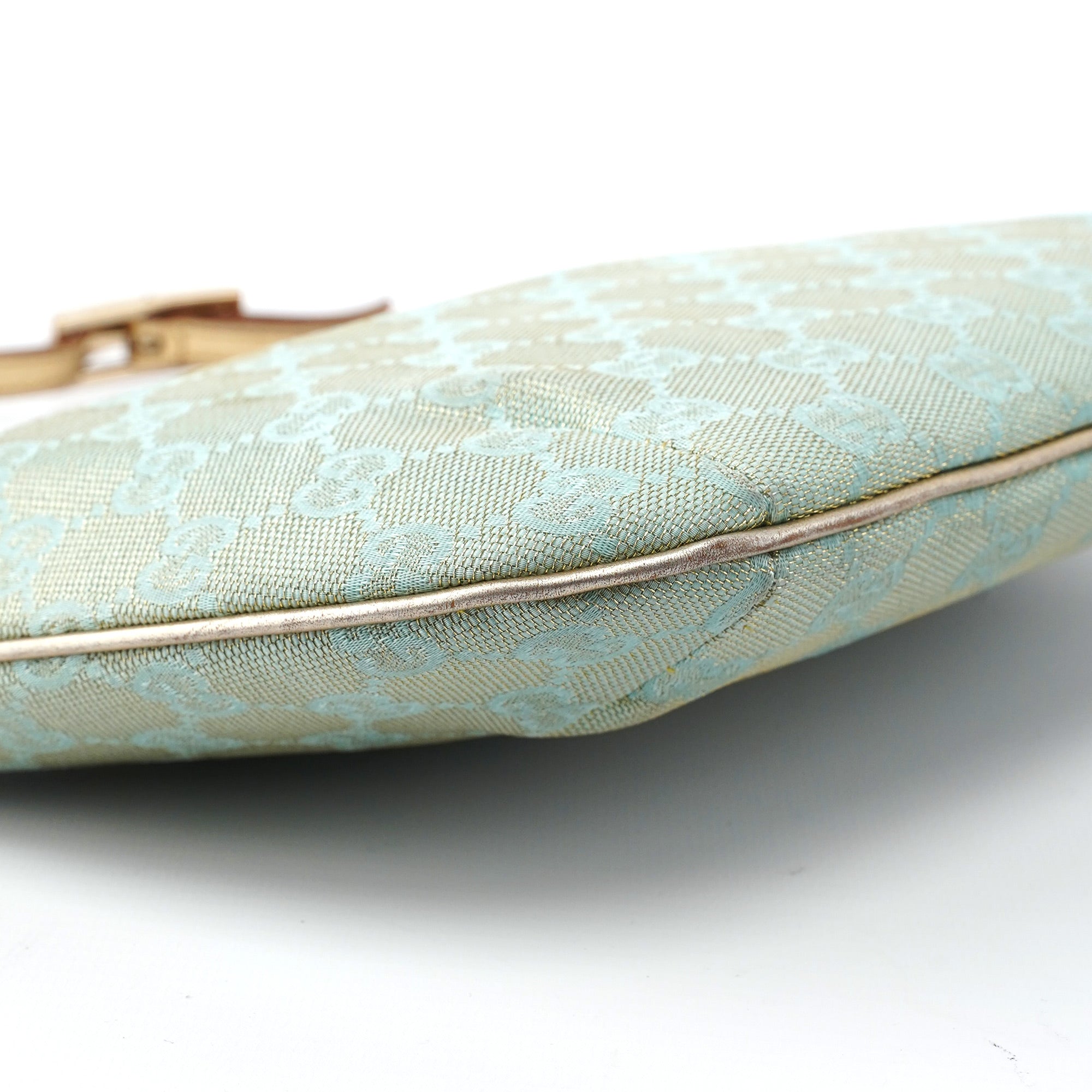 005 0813 Light Blue GG Shoulder Bag