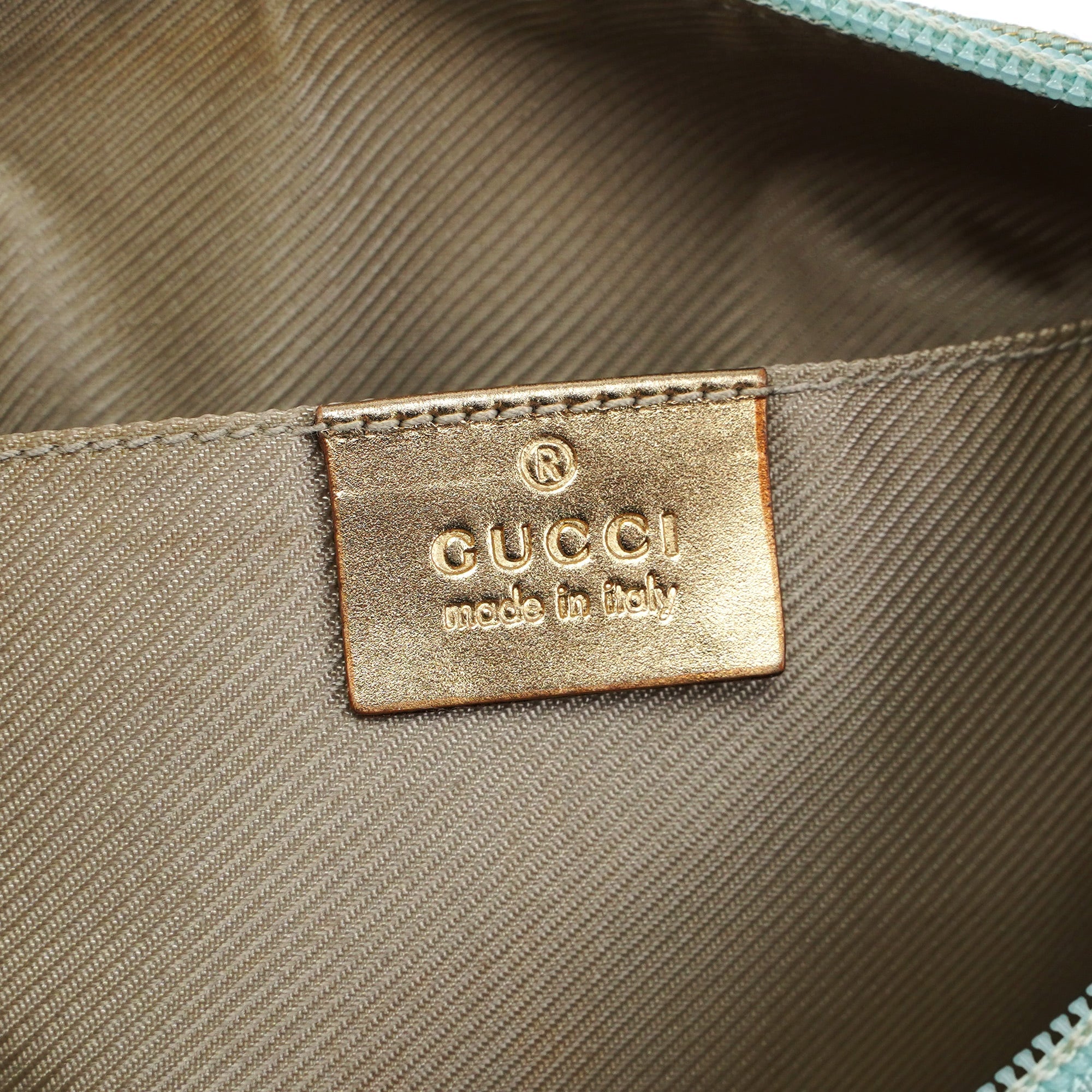 005 0813 Light Blue GG Shoulder Bag
