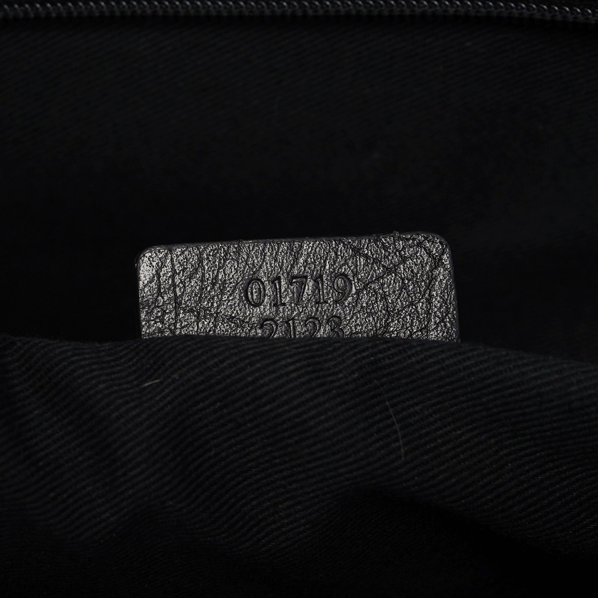 01719 Black GG Jackie Shoulder Bag