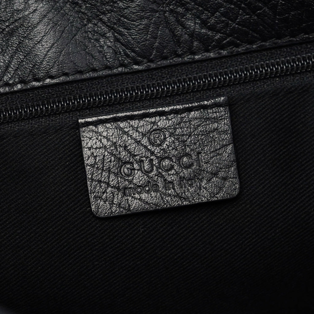 01719 Black GG Jackie Shoulder Bag