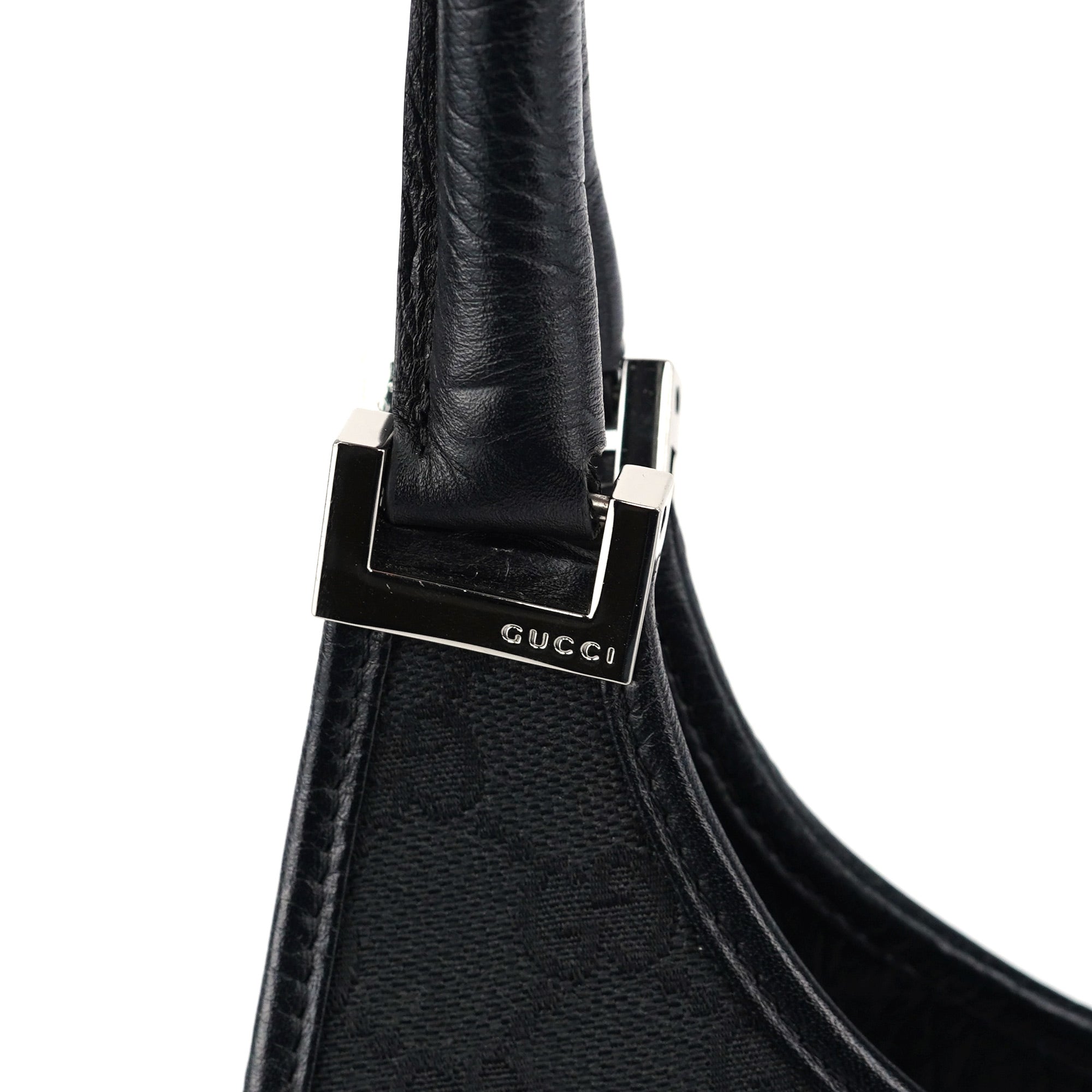 01719 Black GG Jackie Shoulder Bag