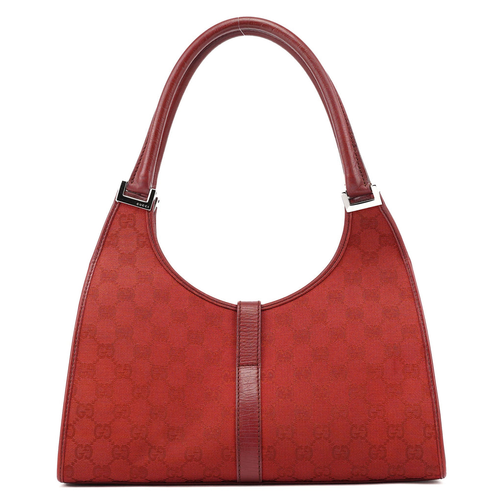 01719 Red GG Jackie Shoulder Bag