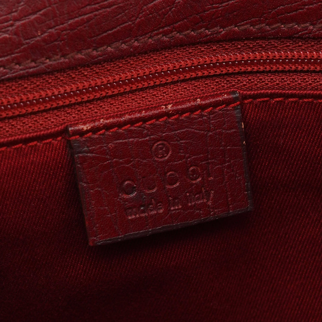 01721 Red GG Jackie Shoulder Bag