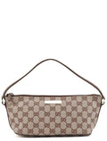 039 1103 Beige Brown GG Boat Pochette