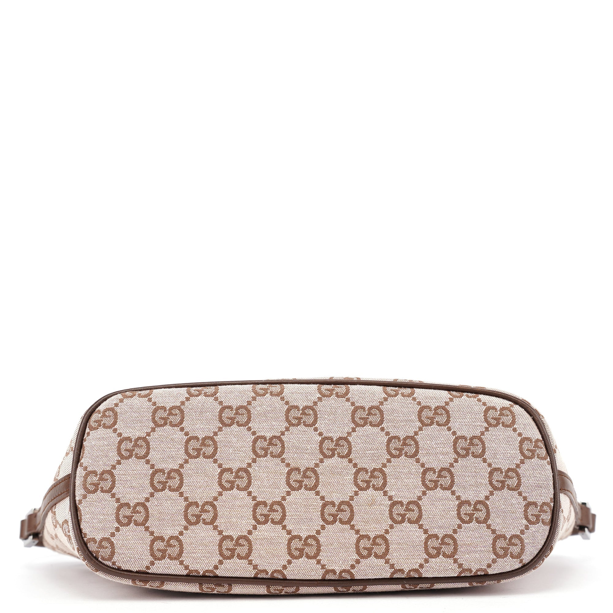 039 1103 Beige Brown GG Boat Pochette