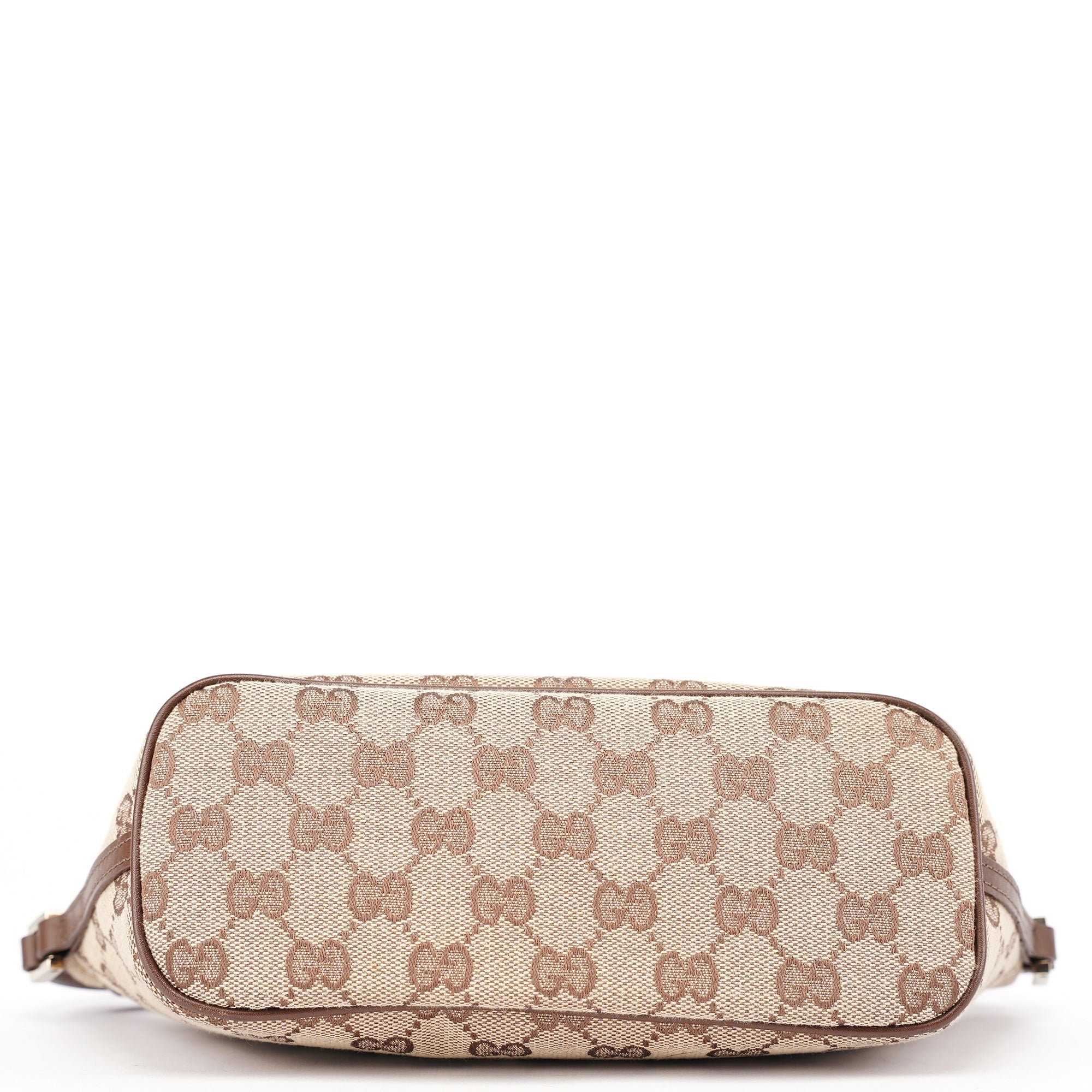 039 1103 Beige Brown GG Boat Pochette