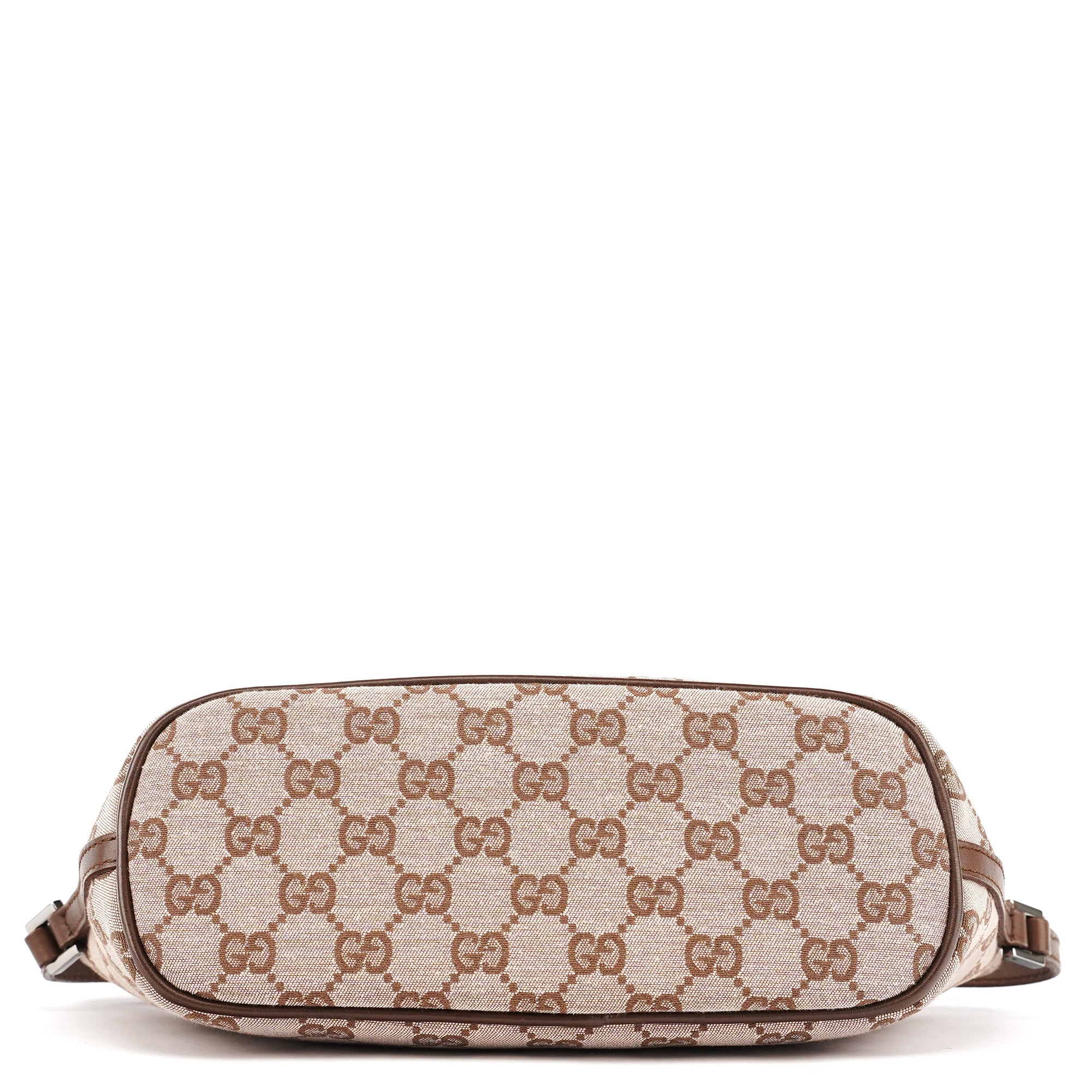 039 1103 Beige Brown GG Boat Pochette
