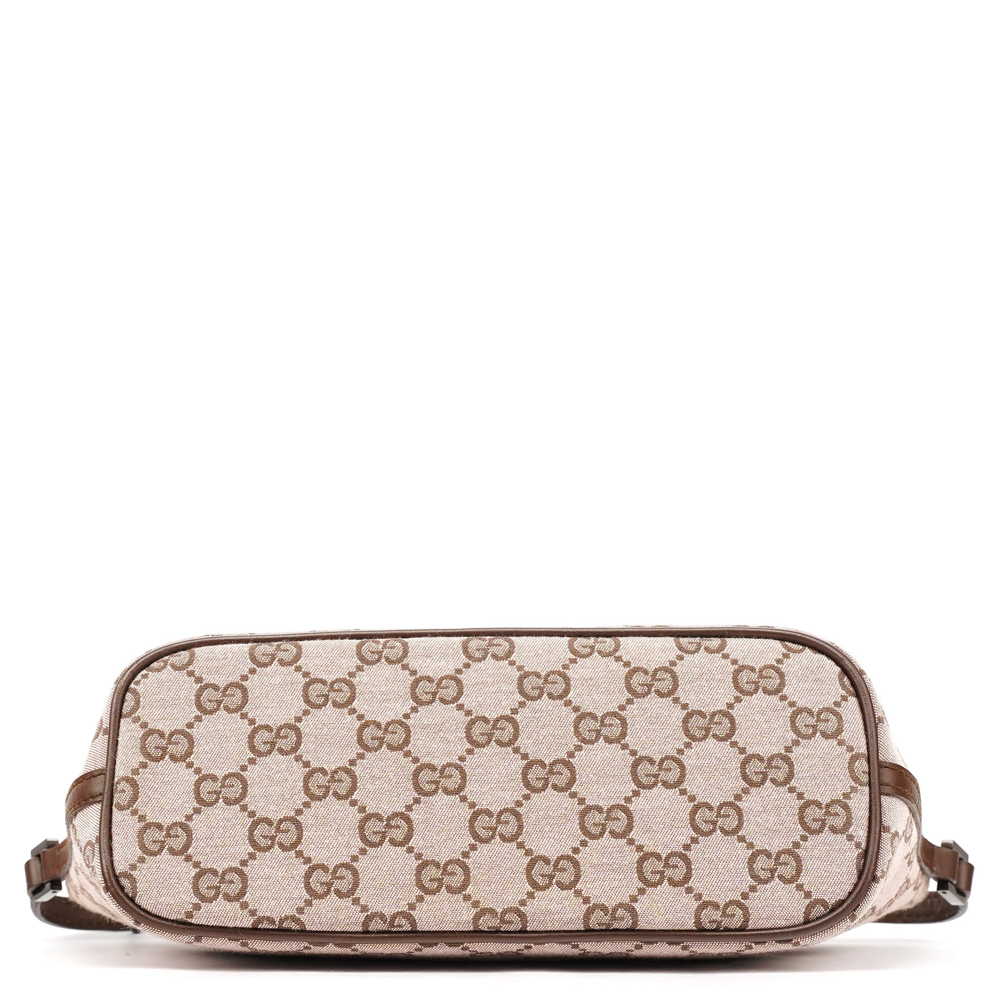 039 1103 Beige Brown GG Boat Pochette
