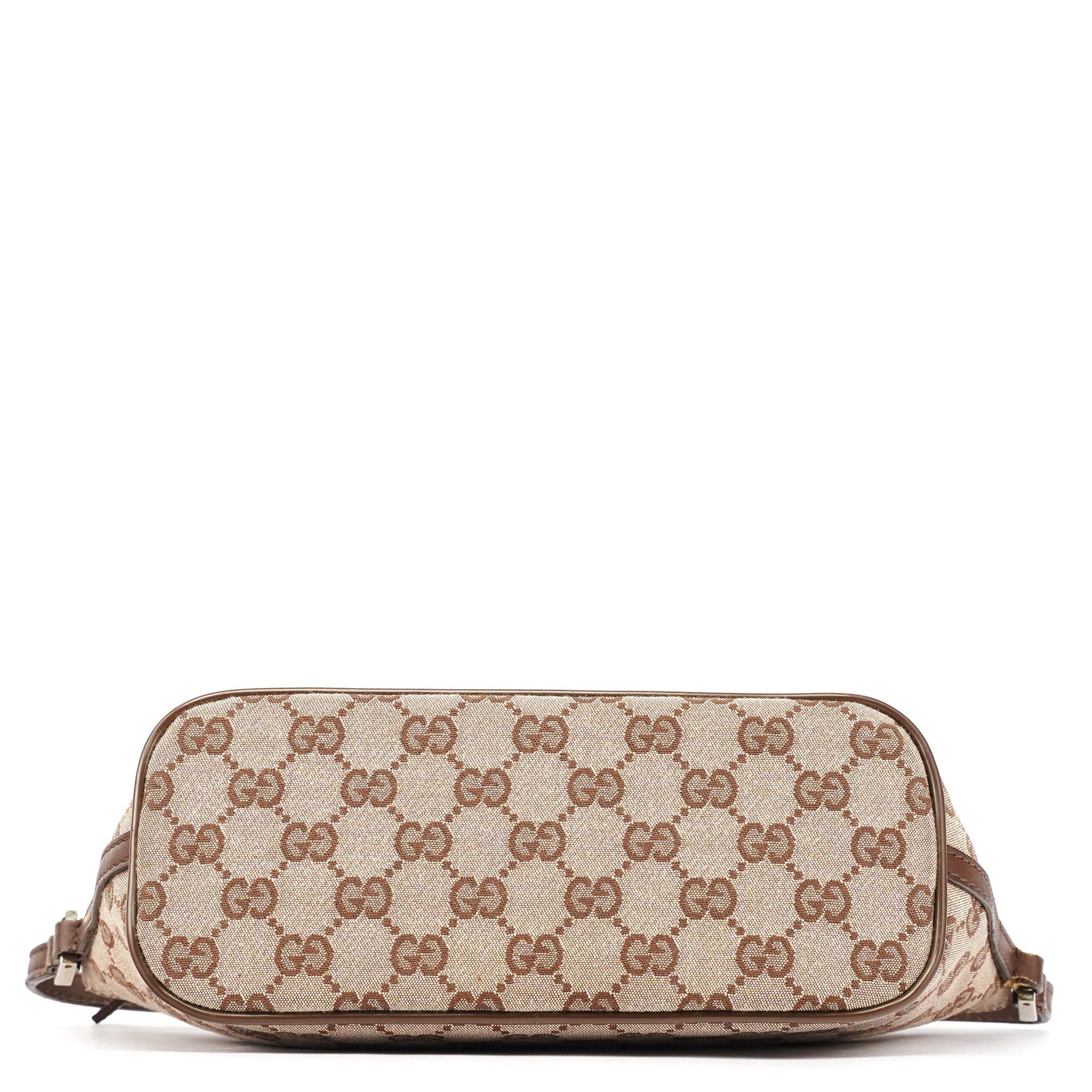 039 1103 Beige Brown GG Boat Pochette