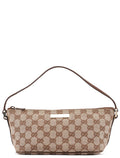 039 1103 Beige Brown GG Boat Pochette