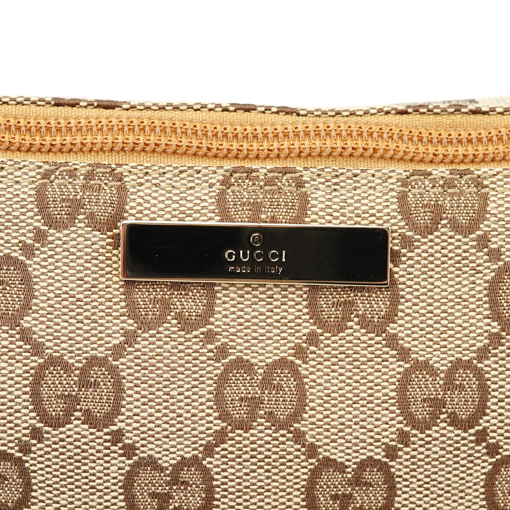 039 1103 Beige GG Boat Pochette
