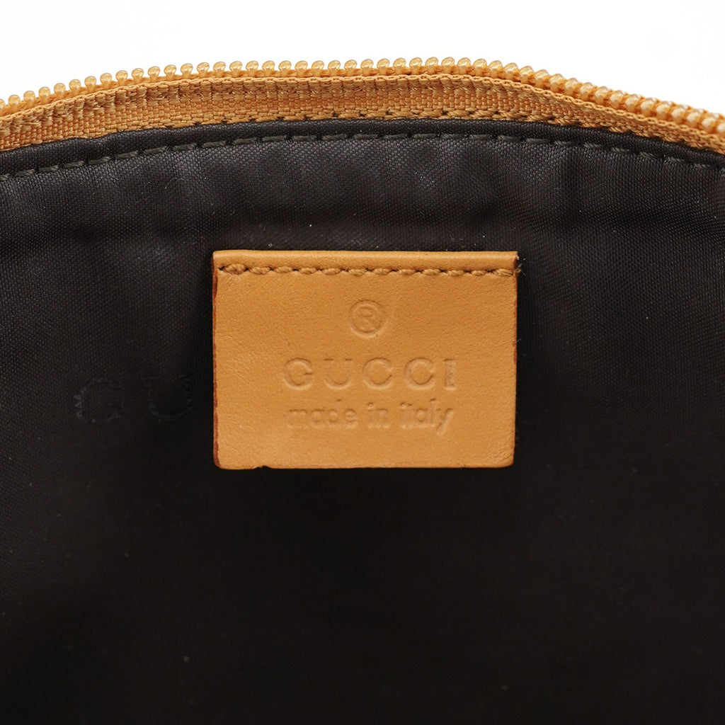 039 1103 Beige GG Boat Pochette
