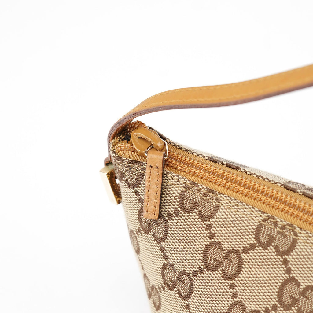 039 1103 Beige GG Boat Pochette
