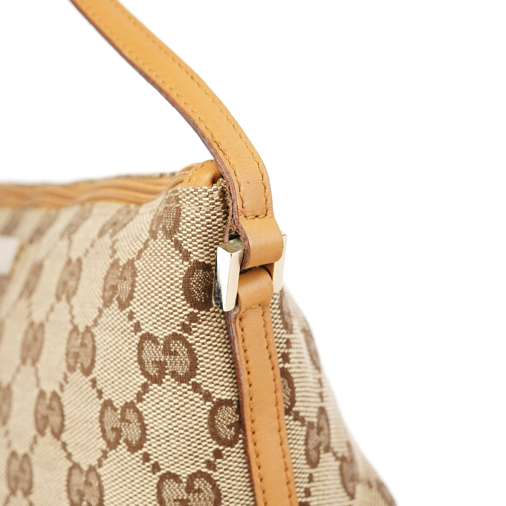 039 1103 Beige GG Boat Pochette