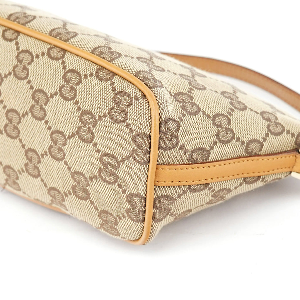 039 1103 Beige GG Boat Pochette