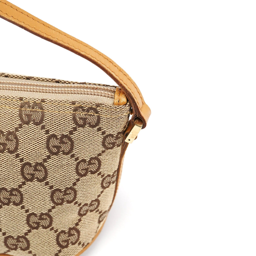 039 1103 Beige GG Boat Pochette