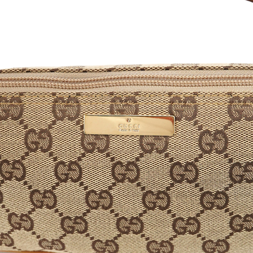 039 1103 Beige GG Boat Pochette