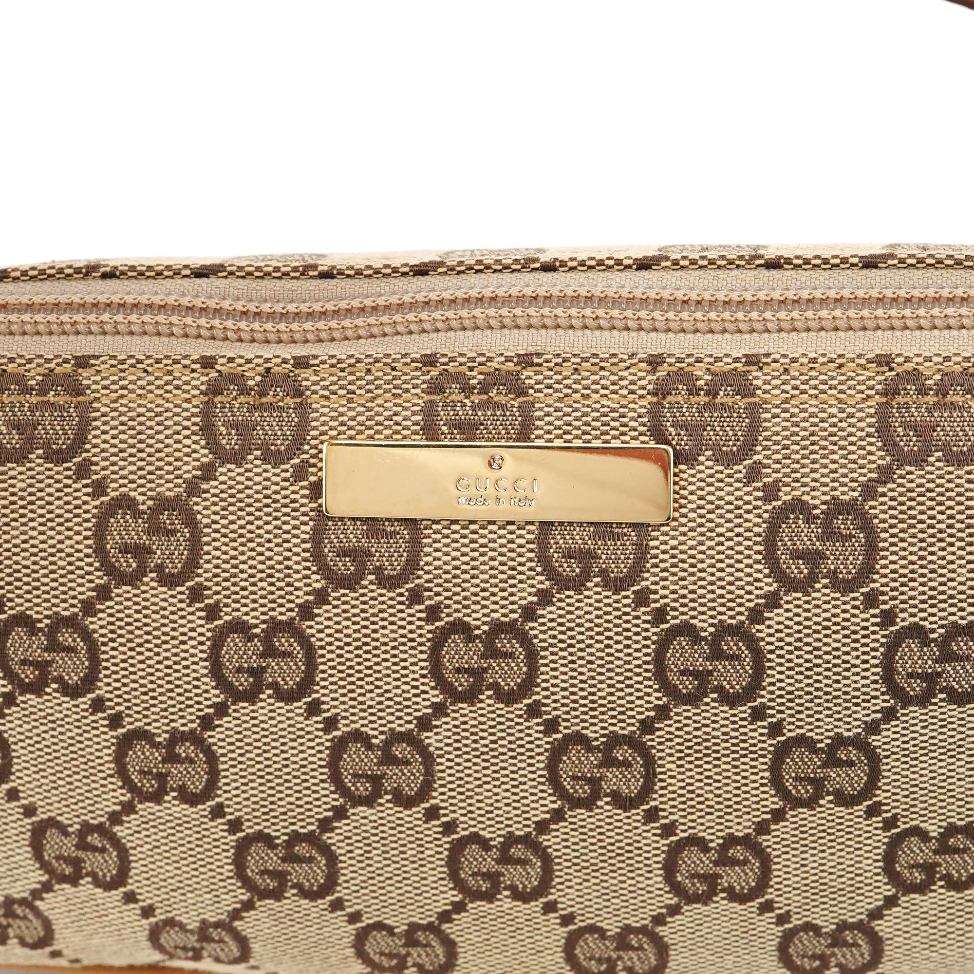 039 1103 Beige GG Boat Pochette