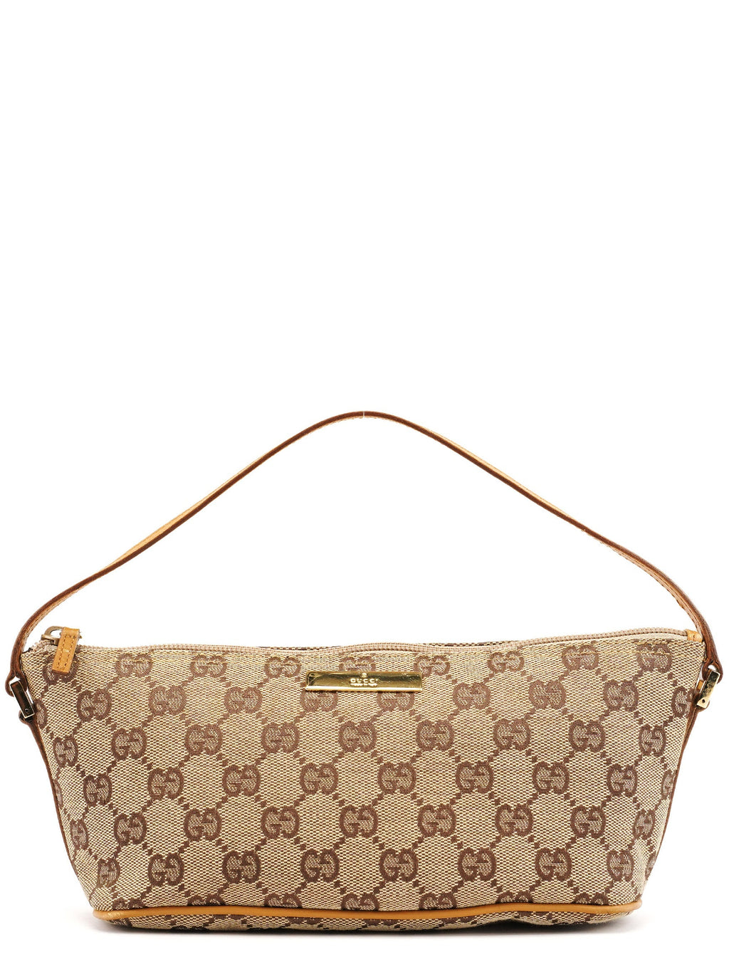 039 1103 Beige GG Boat Pochette