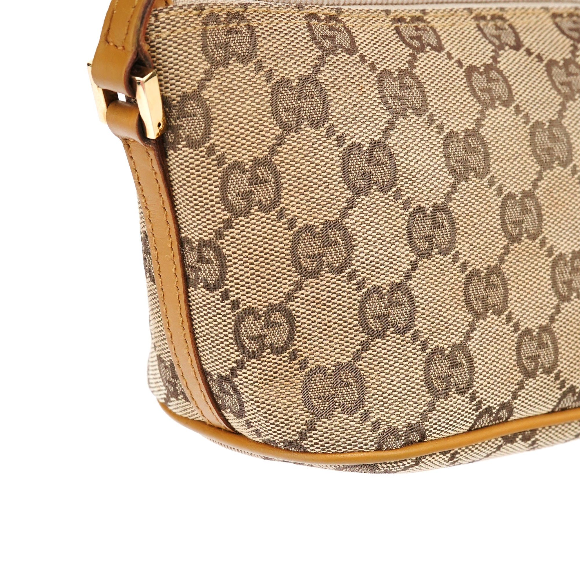 039 1103 Beige GG Boat Pochette