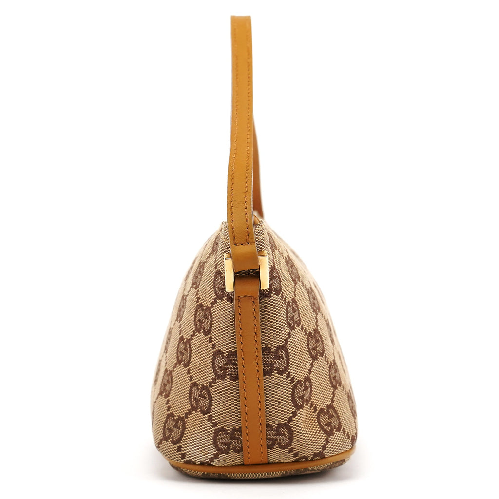 039 1103 Beige GG Boat Pochette