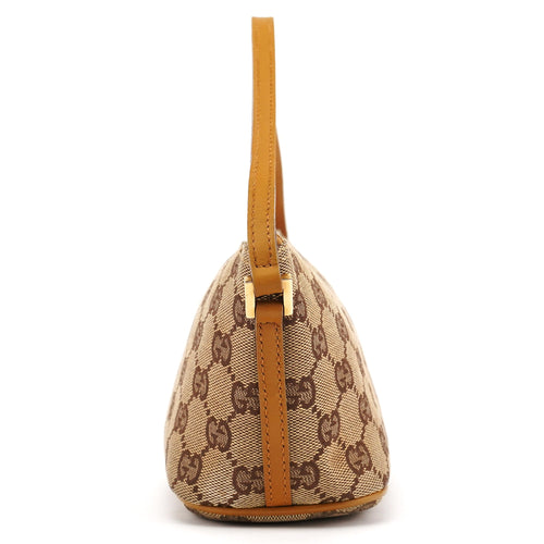 039 1103 Beige GG Boat Pochette